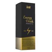 INTT Energijski napitek masažni gel 30 ml za masažo in oralni seks