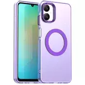 Hibridni ovitek Techsuit CandyCase MagSafe za Samsung Galaxy A06 - purple