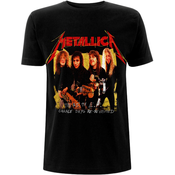 Metallica Majica Garage Photo Yellow Unisex Black M