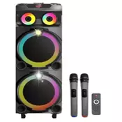 Intex Bežicni zvucnik Boombox DR-1230, 100W + Mikrofoni, 2 komada
