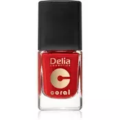 Delia Cosmetics Coral Classic lak za nohte odtenek 515 Lady in red 11 ml