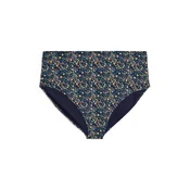 Swim by Zizzi Bikini hlačke mornarska/rumena/zelena