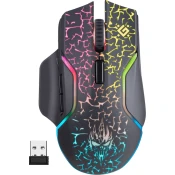 DEFENDER Bežični gejming miš ONESHOT GM-067, USB povezivanje, 3200DPI, Šareni