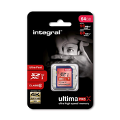 INTEGRAL spominska kartica UltimaProxSDHC - 64GB