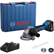 Bosch Akumulatorska ugaona brusilica GWS 18V-8, 125mm, 1x4,0Ah + punjac + kofer 06019N9021