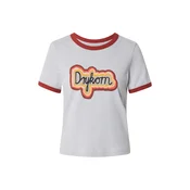 DRYKORN Majica RILA_P2 siva / rdeča