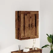 Zidni ormaric boja starog drva 69,5x34x90 cm konstruirano drvo