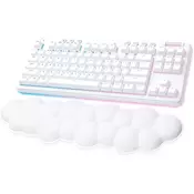 LOGITECH G715 TKL LIGHTSPEED RGB Wireless Gaming Keyboard - OFF WHITE - US INTL - LINEAR