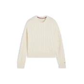 TOMMY HILFIGER Pulover pastelno rumena