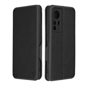 Preklopna torbica Techsuit Safe Wallet Plus za Xiaomi 12T / 12T Pro - črna