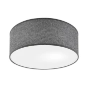 Stropna svetilka SIRJA 1xE27/15W/230V, premer 35 cm, siva
