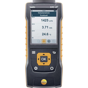 testo Merilnik tlaka testo 440 dP zračni tlak, osvetljenost, CO2, temperatura, hitrost vetra -150 - +150 hPa 0560 4402