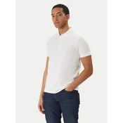 Calvin Klein Jeans Polo majica Classic Monogram LV04RD255G Bela Regular Fit