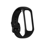 Silikonski pašček za Samsung Galaxy Fit2m, črn