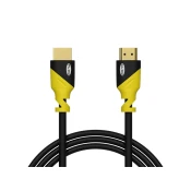 92-654# HDMI-HDMI rumen konektor ravni 1,5m 4k