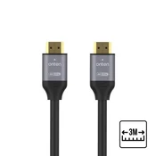 Kabal hdmi 2.0 4k 60hz 18gbps aluminijumski 3m (otn-8318) onten ( AV387 )