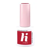 HI HYBRID 376 odporen rdeč hibridni lak za nohte