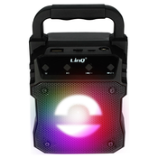 LINQ Bluetooth svetlobni zvocnik, kompakten in prenosen dizajn, LinQ - crn, (20773642)