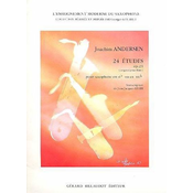 ANDERSEN:24 ETUDES OP.21 SAX