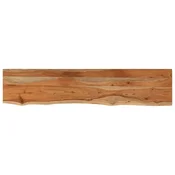 Vidaxl Mizna ploŽa 140x30x3,8 cm pravokotna akacija naraven rob