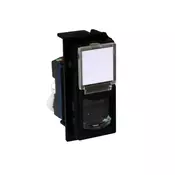 LNOW MREŽNA UTIČNICA 1×RJ45 1M CRNA KG4279C6