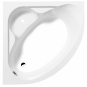 Kotna kad NILA, 120 x 120 x 41 cm, bela - Bela - 120.00 - 84 - 41.00 - Akrilat - Namestitev na tla - Kotni - 52.00 - Polysan - CORNER BATHTUBS - 120.00 - 120x120x41 cm - 170.00
