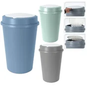 Excellent Houseware Koš za smeti 47 l, siva