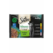 Sheba žepek Nature Mix izbor 4x85g