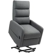 Homestar Električni naslanjač 62x865x105 cm siva