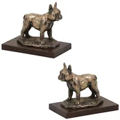 shumee Francoski buldog I - pasja figurica, pisarniška figurica, pokal za pasjo razstavo Art-Dog