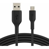 Belkin Boost Charge Micro-USB to USB-A Cable CAB005bt1MBK Črna 1 m USB kabel