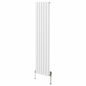 MONSTER Ovalni stebrični radiator in ventili - 1800 mm x 360 mm - bel, (21569825)