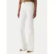 Just Cavalli Jeans hlače 80PAB5F3 CEWCA Bela Flare Fit