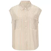 VIVANCE Bluza  kremna / karamel
