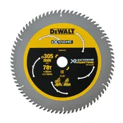 DeWalt DT99576 list za kružnu testeru 305 mm, 78 zuba – za precizno secenje drveta i materijala sa ekserima