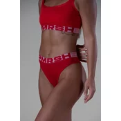 POMIRISHI BAMBOO UNDERWEAR Ženske gacice brazilke sa lastišem, Crvene