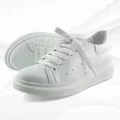 Mona Shoes Ženske patike, Kožne, Bele