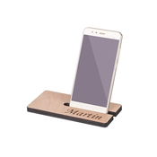 AtmoWood Leseno stojalo za mobilni telefon z imenom