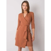 Dress-LK-SK-507665.17P-light brown