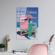Wallity Slika od kalenog stakla 30x45cm