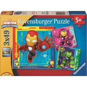 Ravensburger Sestavljanka Iron Man in njegovi neverjetni prijatelji 3x49 kosov