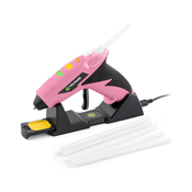 Fieldmann - AKU pištolj za lepak 4V 1500 mAh ružicasti