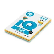 Barvni papir IQ color 5x50 mešanica intenzivnih barv, A4, 80g