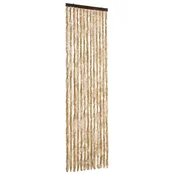 Vidaxl Zavesa proti mrčesu iz šenilje 56x185 cm bež
