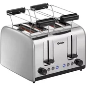 Bartscher Silverline toaster, nerjavno jeklo, 4 reže