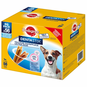 Ekonomično pakiranje! 168 x Pedigree DentaStix dnevna njega zuba / Fresh - Za male pse (5-10 kg)