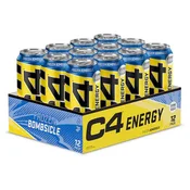 Cellucor - C4 Eksplozivni Energijski Napitek, Okus Frozen Bombsicle - 12 x 500 ml