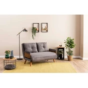 Atelier del Sofa Dvosed na razvlacenje Cosmo, 190x120x82cm, Tamnosivi