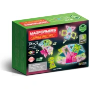 MAGFORMERS Svetleči komplet 20 kosov