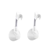 INF 2-Pack Universal No-Drilling Shower Head Holder - 360° Rotatable Bracket White, (5000158289)